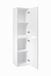 Koupelnová skříňka FIJI bílá 80-01, vysoká