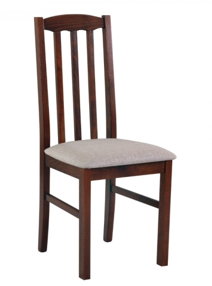 Jídelní židle BOS 12 dřevo: černá, potahový materiál: látka