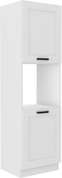 Kuchyňská skříňka LUNA bílá 60 DP-210 2F barva dvířek: šedá Dust