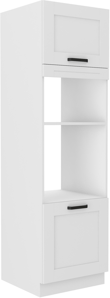 Kuchyňská skříňka LUNA bílá 60 DPM-210 2F barva dvířek: šedá Dus