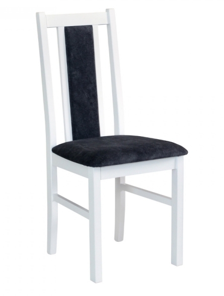 Jídelní židle BOS 14 dřevo: černá, potahový materiál: látka