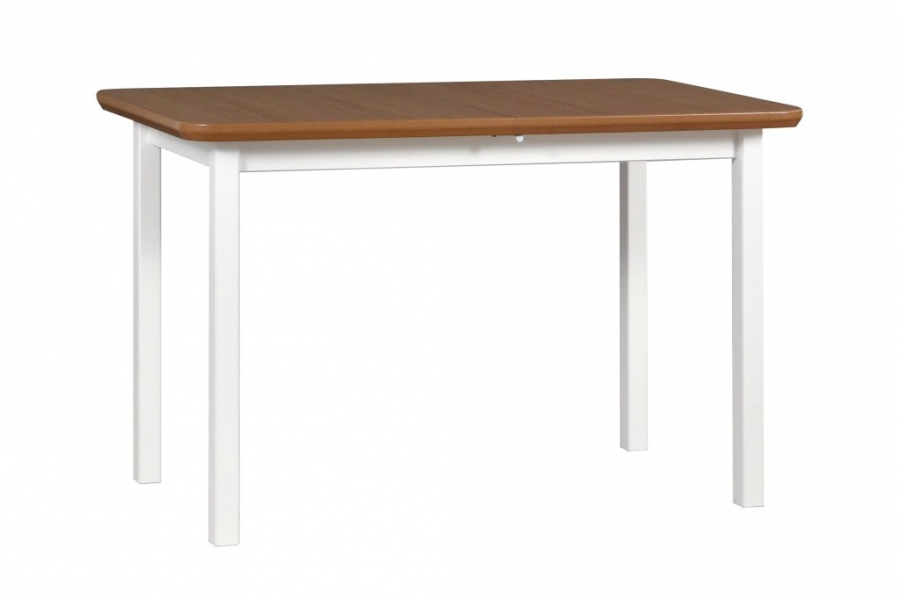 Jídelní stůl MAX 4 deska stolu bílá, nohy stolu bílá