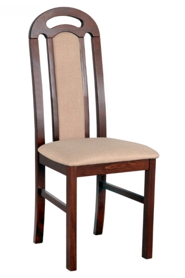 Jídelní židle PIANO dřevo: ořech, potahový materiál: látka